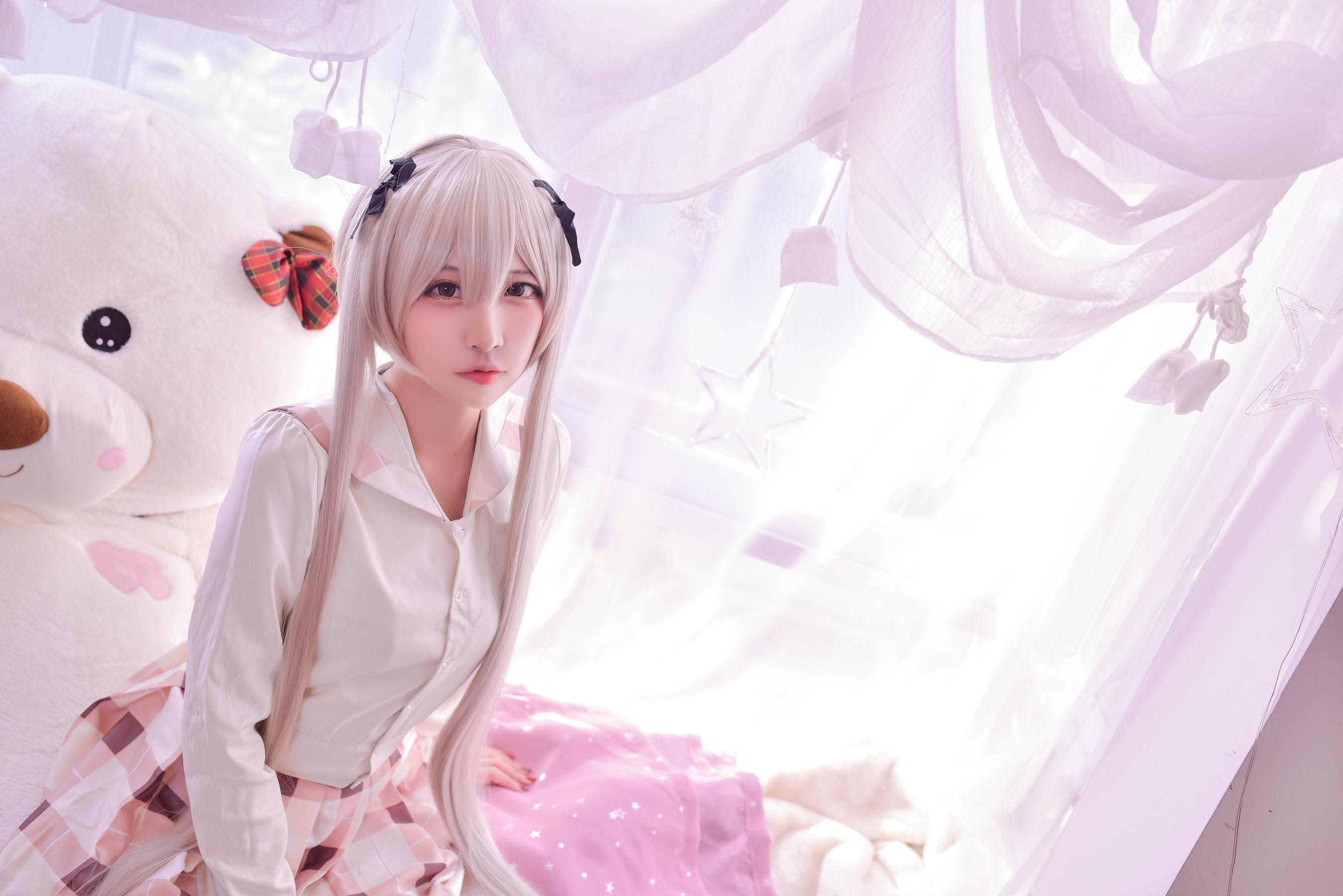 [Cosplay] 人气Coser二佐Nisa – 穹妹校服(44)