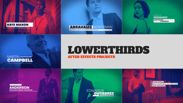 Lowerthirds - VideoHive 52970594