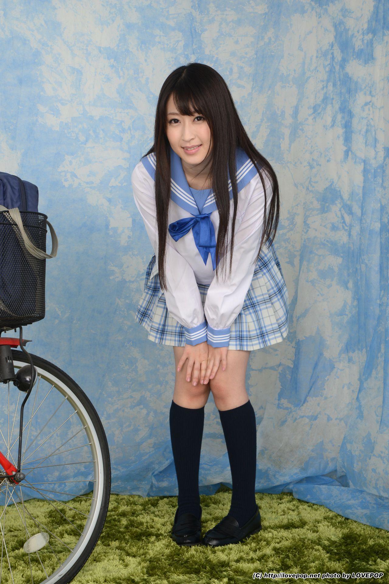 Arisa Misato 美里有紗 单车少女 Set1 [LovePop] 写真集(38)