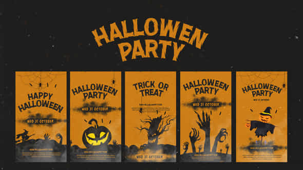 Halloween Party Instagram - VideoHive 48271960