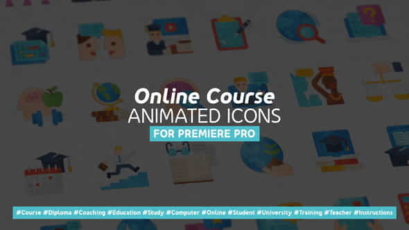 Online Course Modern Flat Animated - VideoHive 31064770