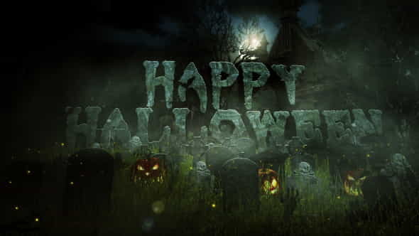 Halloween Logo Reveal - VideoHive 9236373