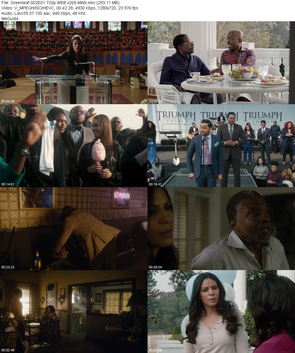 Greenleaf S02E01 720p WEB x265-MiNX