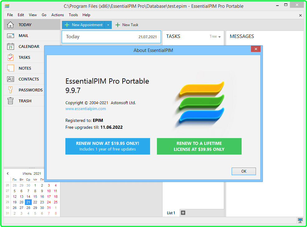 EssentialPIM Pro BE 11.8.4 Repack & Portable by Elchupacabra DzLRSjiR_o