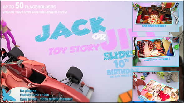 Toy Story Slideshow - VideoHive 9349823