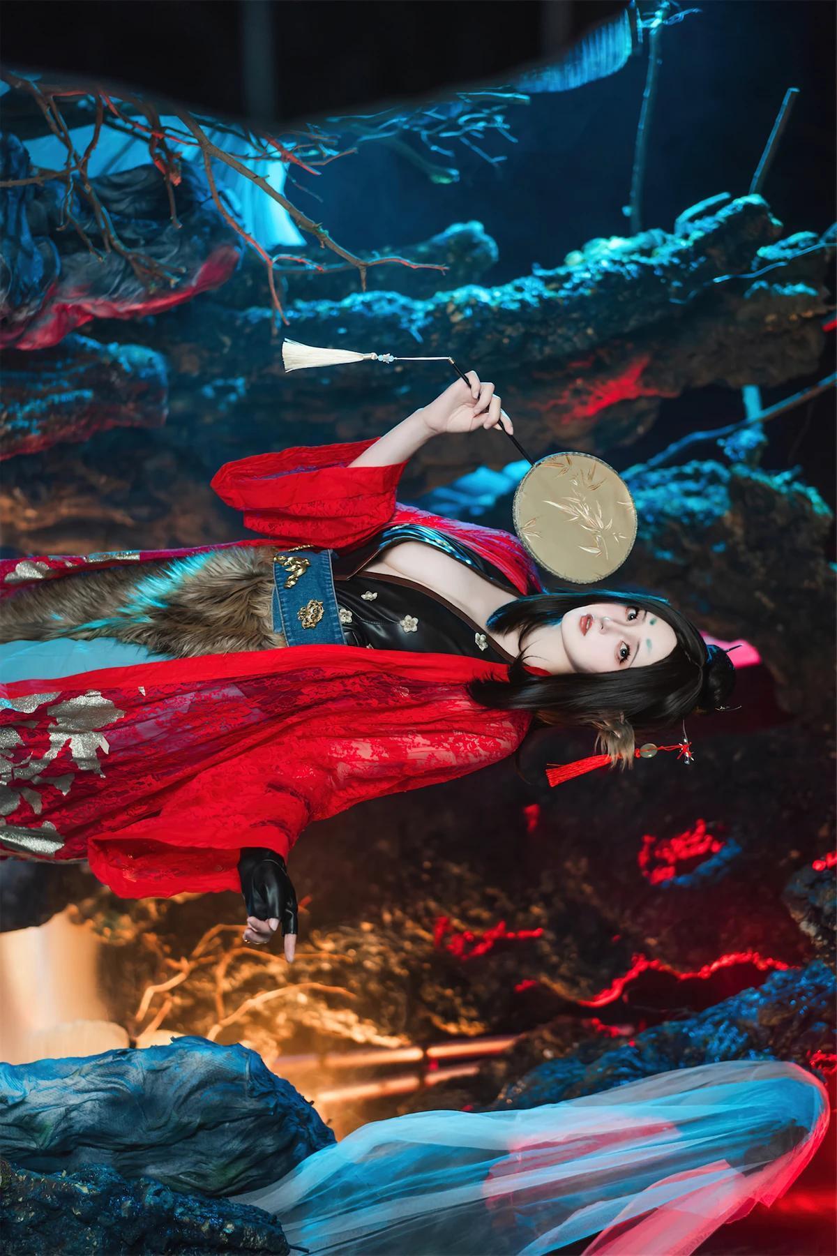 Cosplay Natsuko夏夏子 – 黑神话：悟空 萍萍(15)