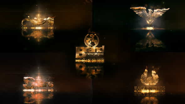 Hot And Gold Logo - VideoHive 22497351