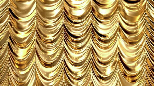 Golden Curtain - VideoHive 15184345