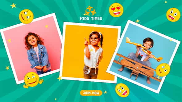 Kids Channel Opener - VideoHive 33756329