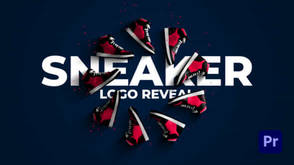 Sneaker Shoes Logo Reveal - VideoHive 51827593