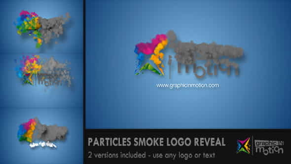 Particles Smoke Logo Reveal - VideoHive 5652694