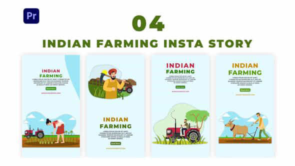 Traditional Indian Farming - VideoHive 39456405