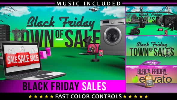 Black Friday Shopping Sale - VideoHive 22891325