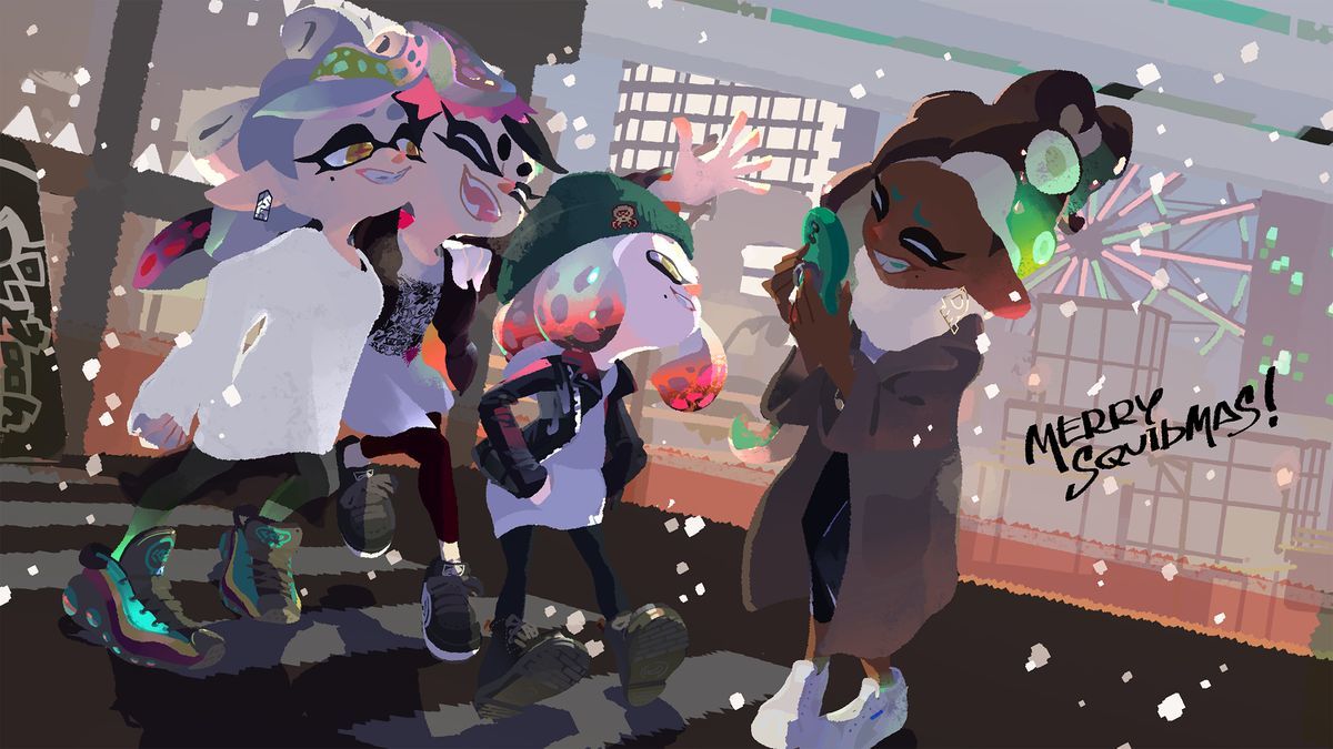 splatoon merry squidmas 2019