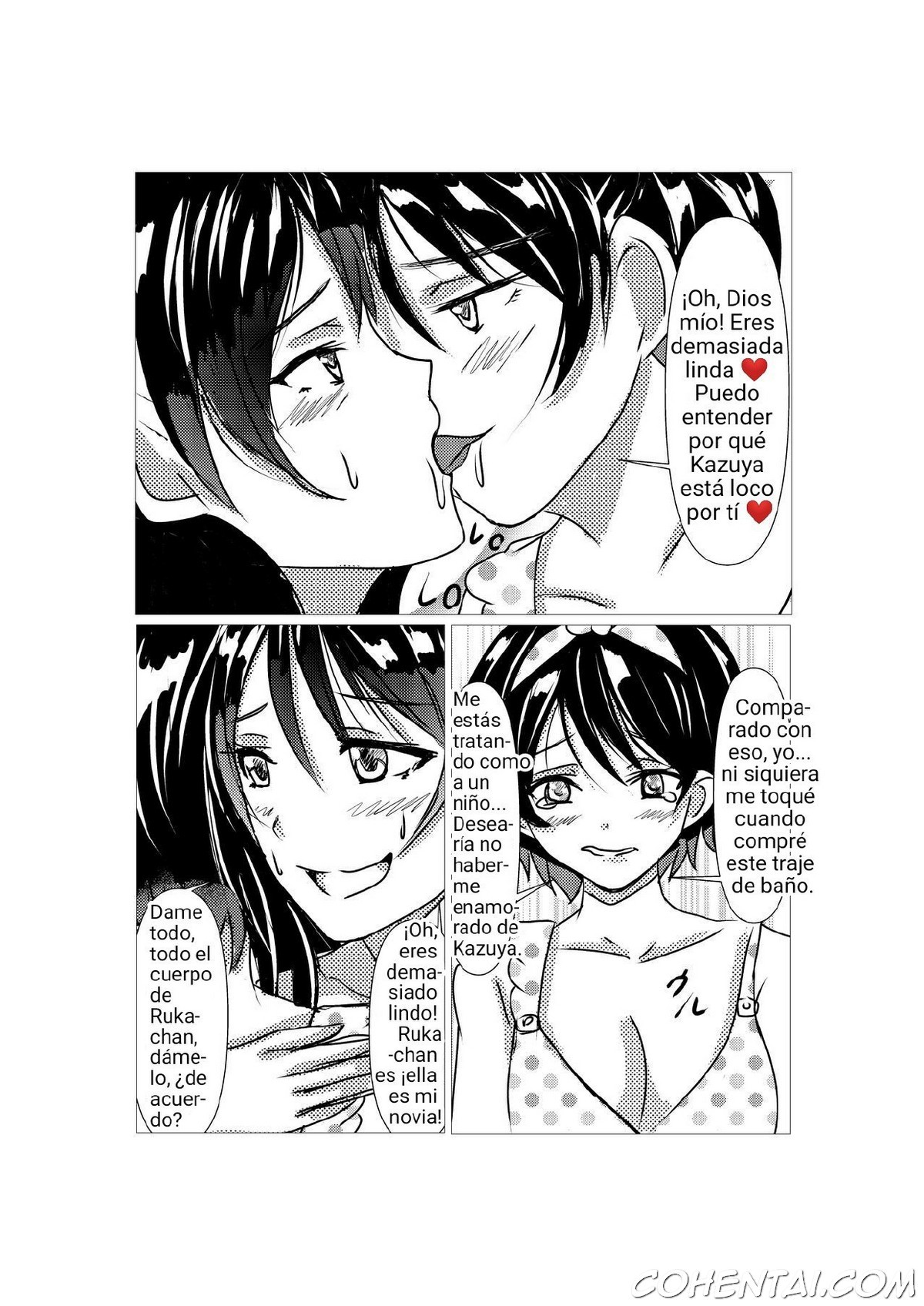 Kanojo no Karada Okarishimasu (Kanojo, Okarishimasu) xxx comics manga porno doujin hentai español sexo 