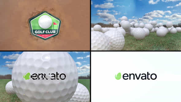 Golf Logo Reveal - VideoHive 39547421