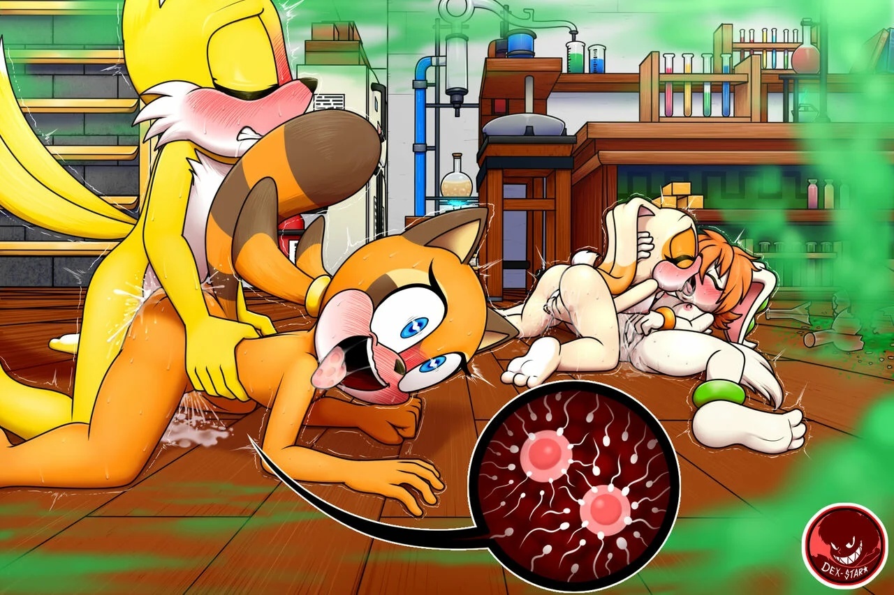 Tails having Fun with Marine Cream and Milla - 1