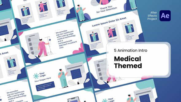 Animation Intro Medical Themed After Effect Templates - VideoHive 54480430