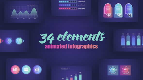 Technology Infographics Vol.41 - VideoHive 27462304