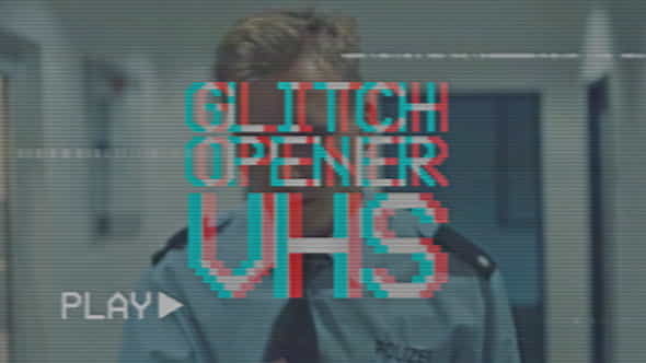 Glitch Opener VHS - VideoHive 22855585