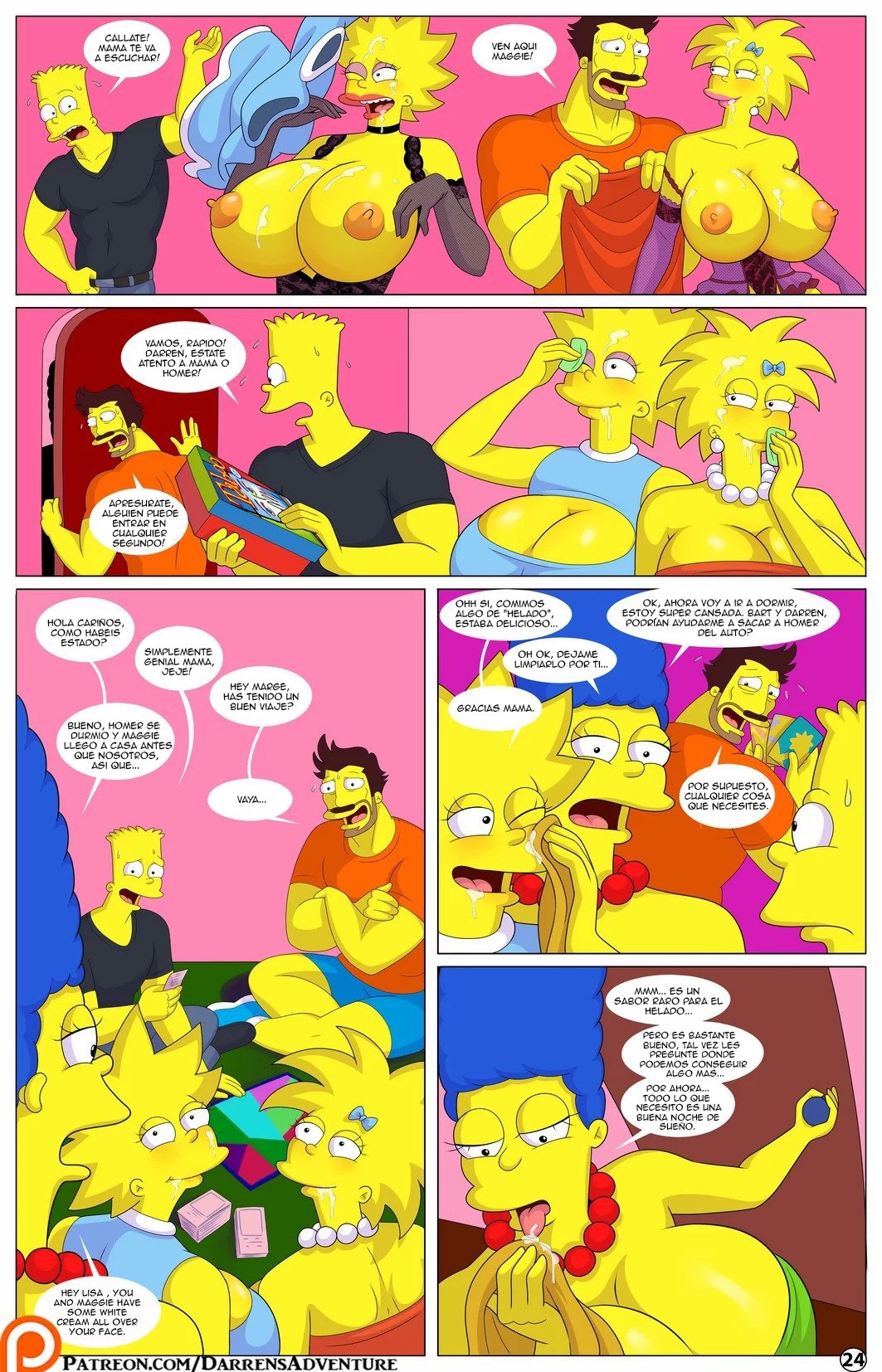 La Aventura de Darren 10 – Los Simpsons - 23