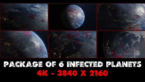 Infection On The PlanetPack Of - VideoHive 26631536