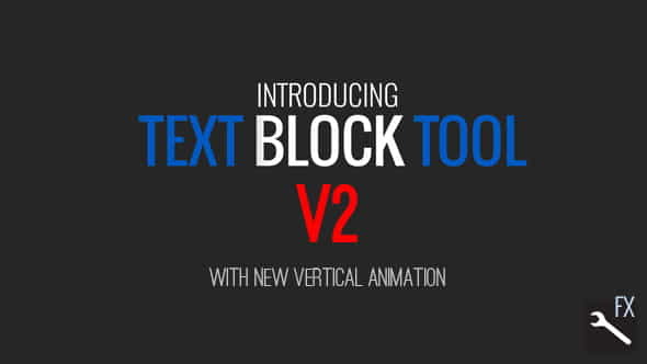 Text Block Tool - VideoHive 7024651