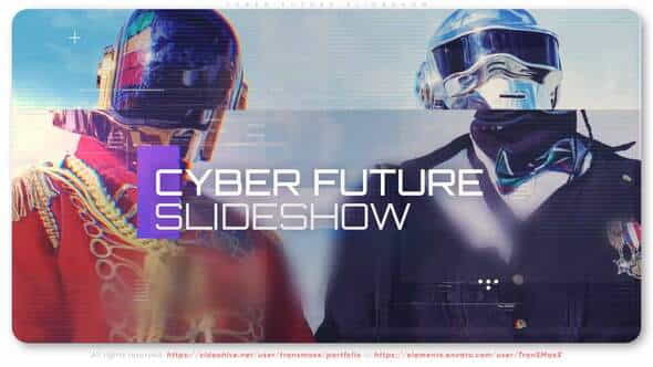 Cyber Future Slideshow - VideoHive 34858503