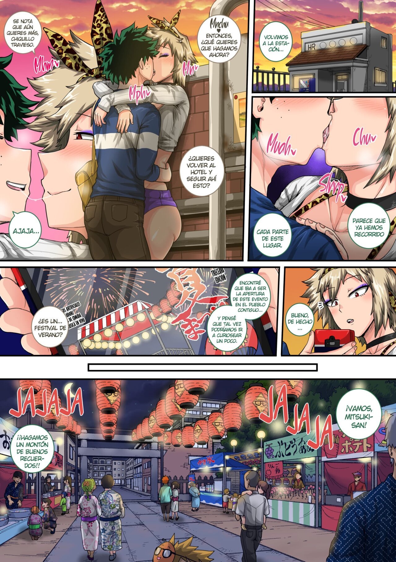 Boku no Harem Academia Bakugou Mama to no Natsuyasumi -Chuunen- - 48