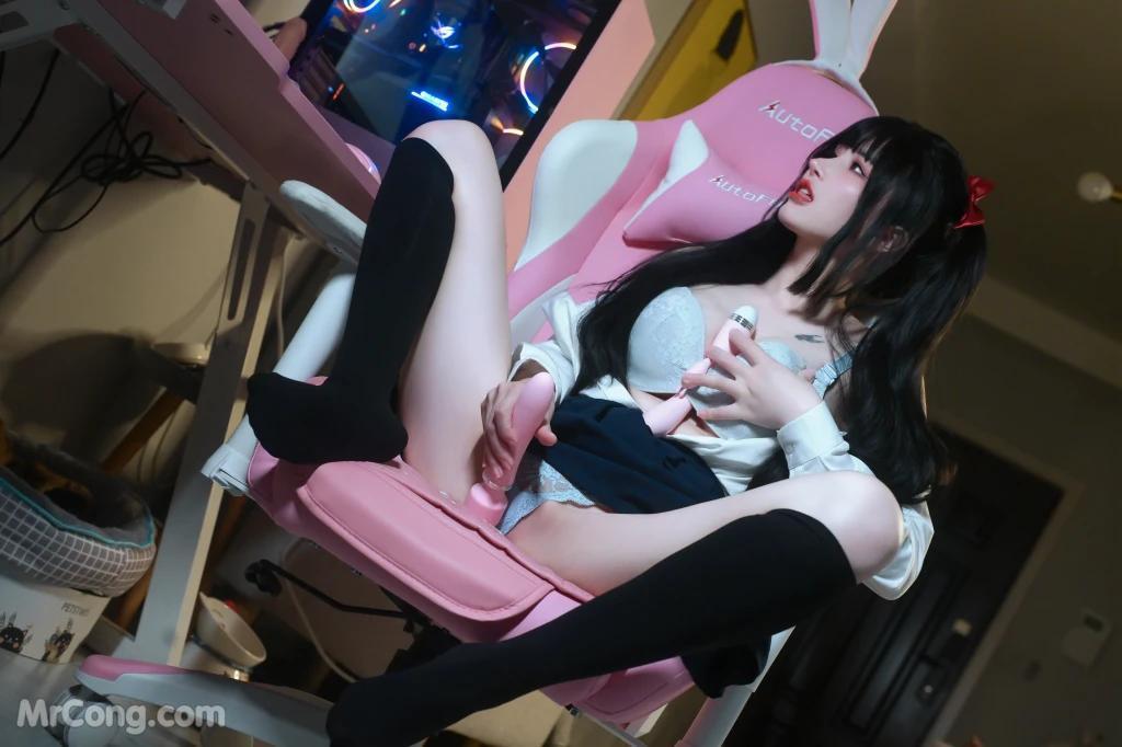 Coser@鹿八岁: JK少女的悸动 (120 photos )(81)