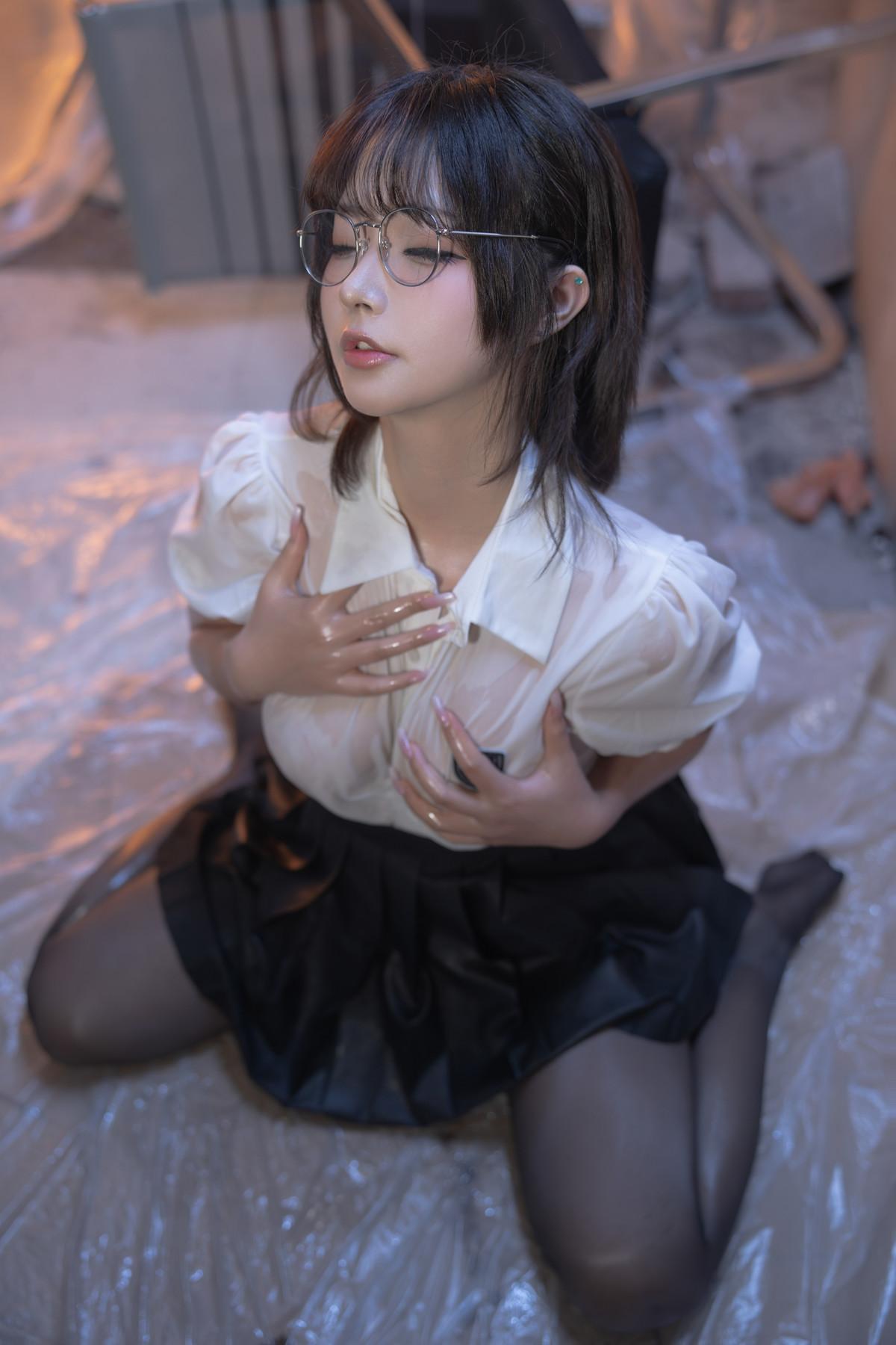 Cosplay Yuuhui玉汇 电梯间 尾行 Set.02(6)