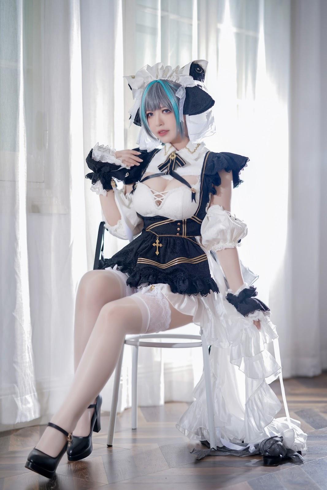 Cosplay 半半子 柴郡(17)