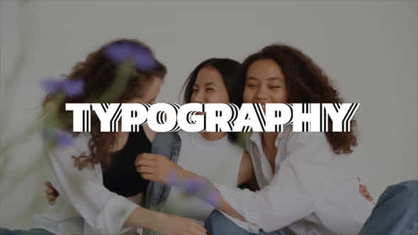 Typography Titles Mogrt - VideoHive 48819118