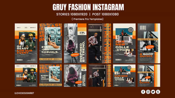 Gruy Fashion Instagram - VideoHive 47220167