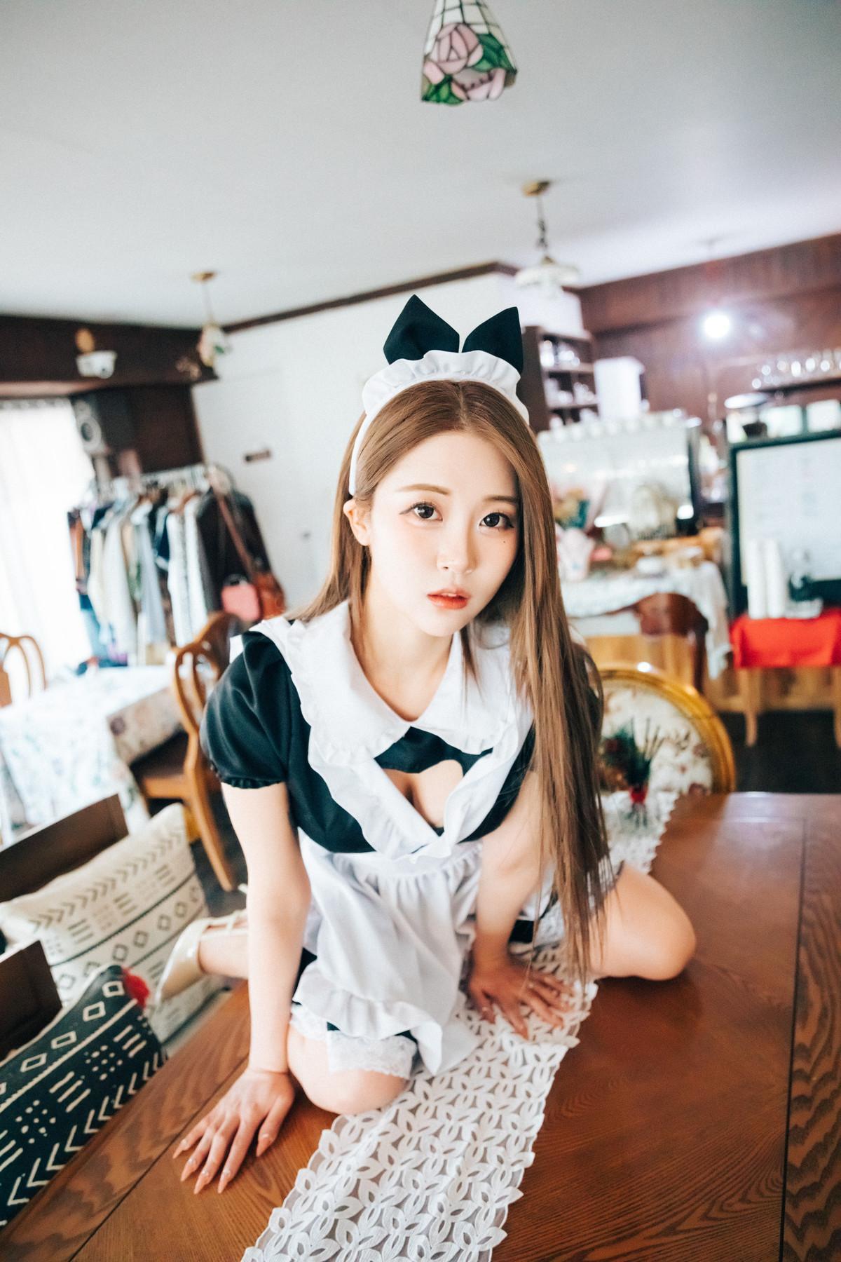 Jeong Bomi 정보미, [Loozy] Maid Cafe +S.Ver Set.01(10)