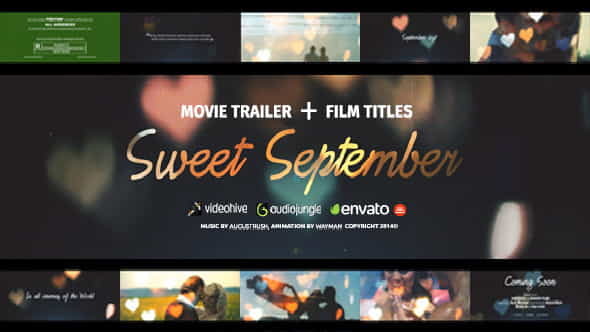 Love Story Sweet September - VideoHive 8430651