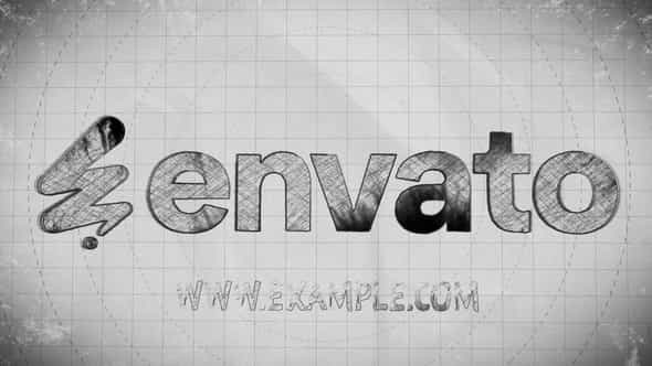 Pencil Logo - VideoHive 56605033