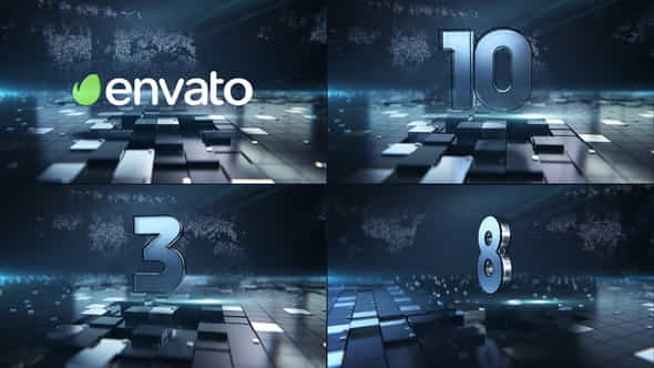 Broadcast Countdown - Countdown Logo - VideoHive 35502744