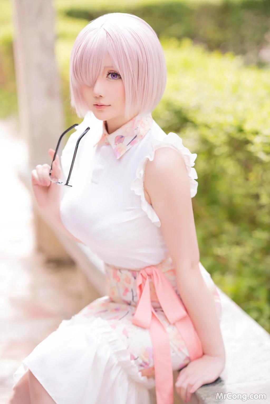 Coser@星之迟迟Hoshilily: 魔法少女 (25 photos)
