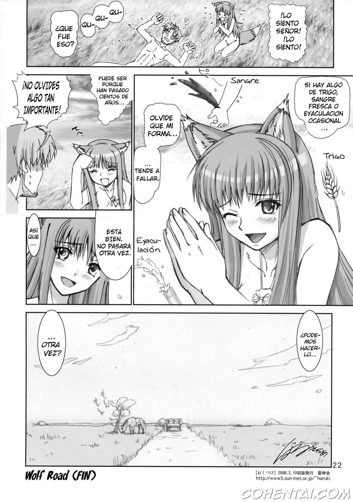 Wolf Road (Ookami to Koushinryou) xxx comics manga porno doujin hentai español sexo 