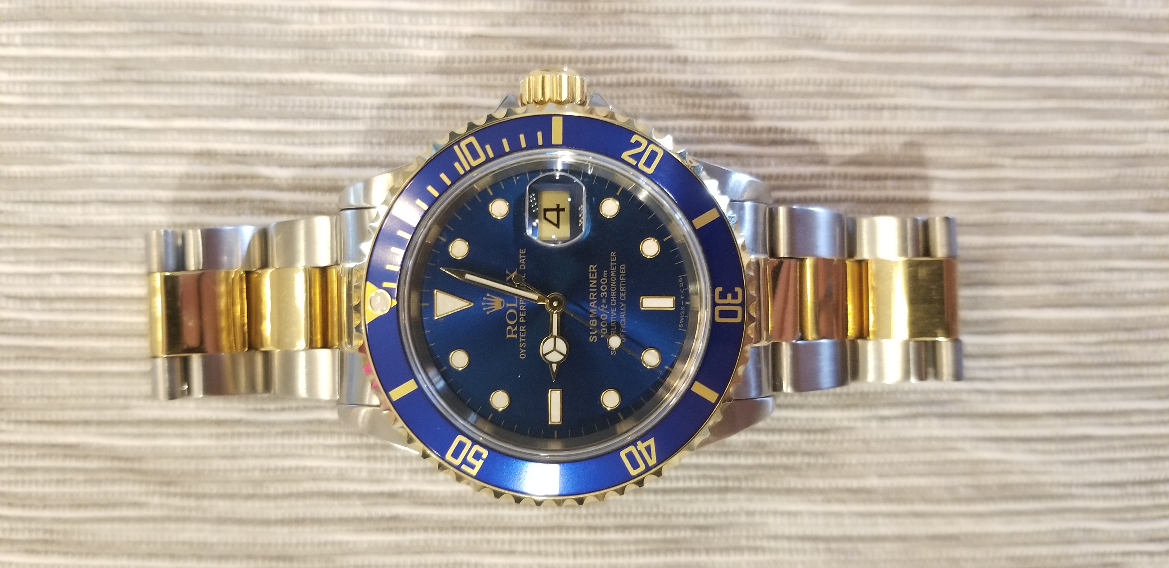 rolex explorer ii solid end links