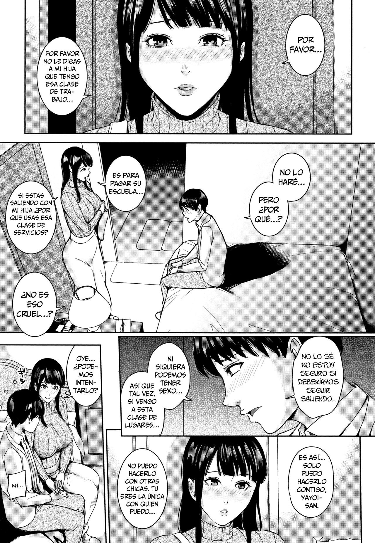 [Maimu Maimu] Kanojo no Mama to Deaikei de...  [Spanish] [Vanilla Sweet Scans]
