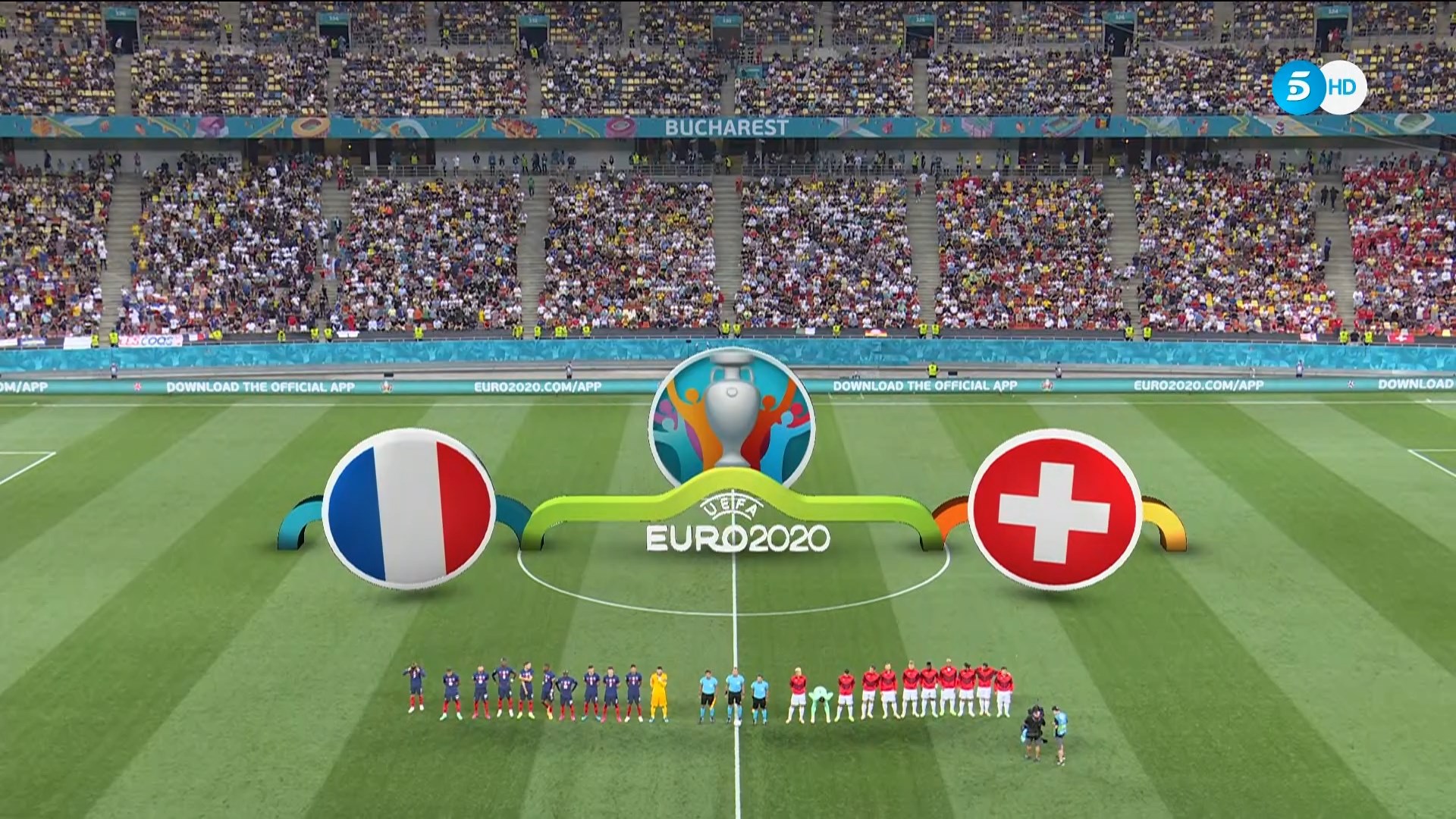 Full match: France vs Switzerland