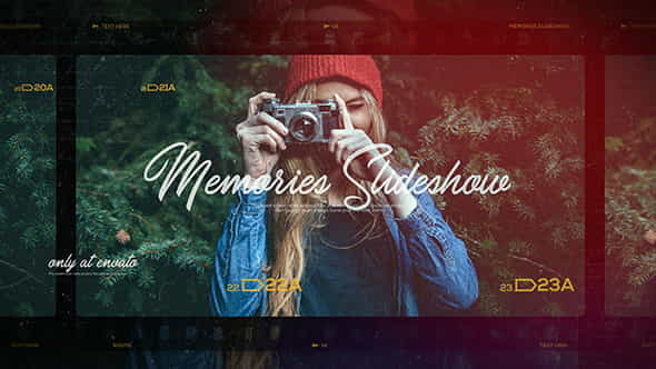Memories SlideshowPhoto AlbumFamily and FriendsTravel - VideoHive 21375276