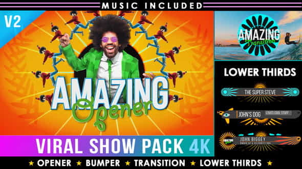 Colorful Summer Intro Show Pack - VideoHive 2909321