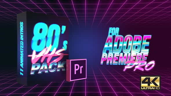 80s VHS Intro Pack | - VideoHive 21825551