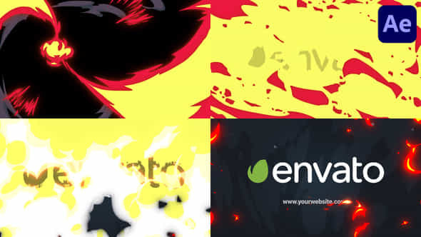 Fire Logo Opener After Effects - VideoHive 51028532