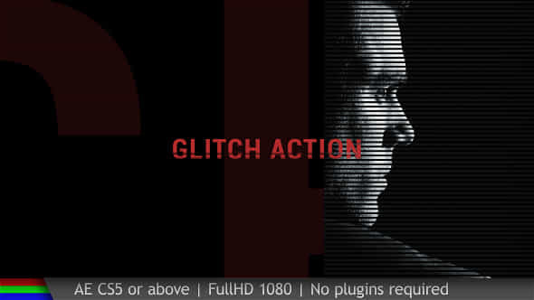 Glitch Action - VideoHive 16300462