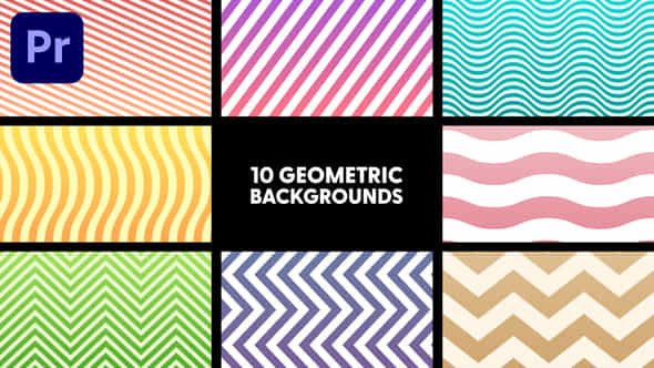 Zigzag Backgrounds - VideoHive 38355784