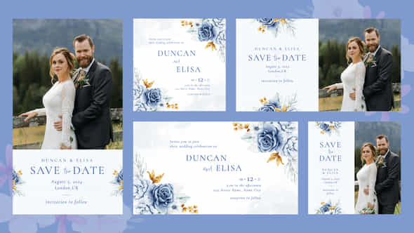 Regional Icons Wedding Invitation - VideoHive 52466908